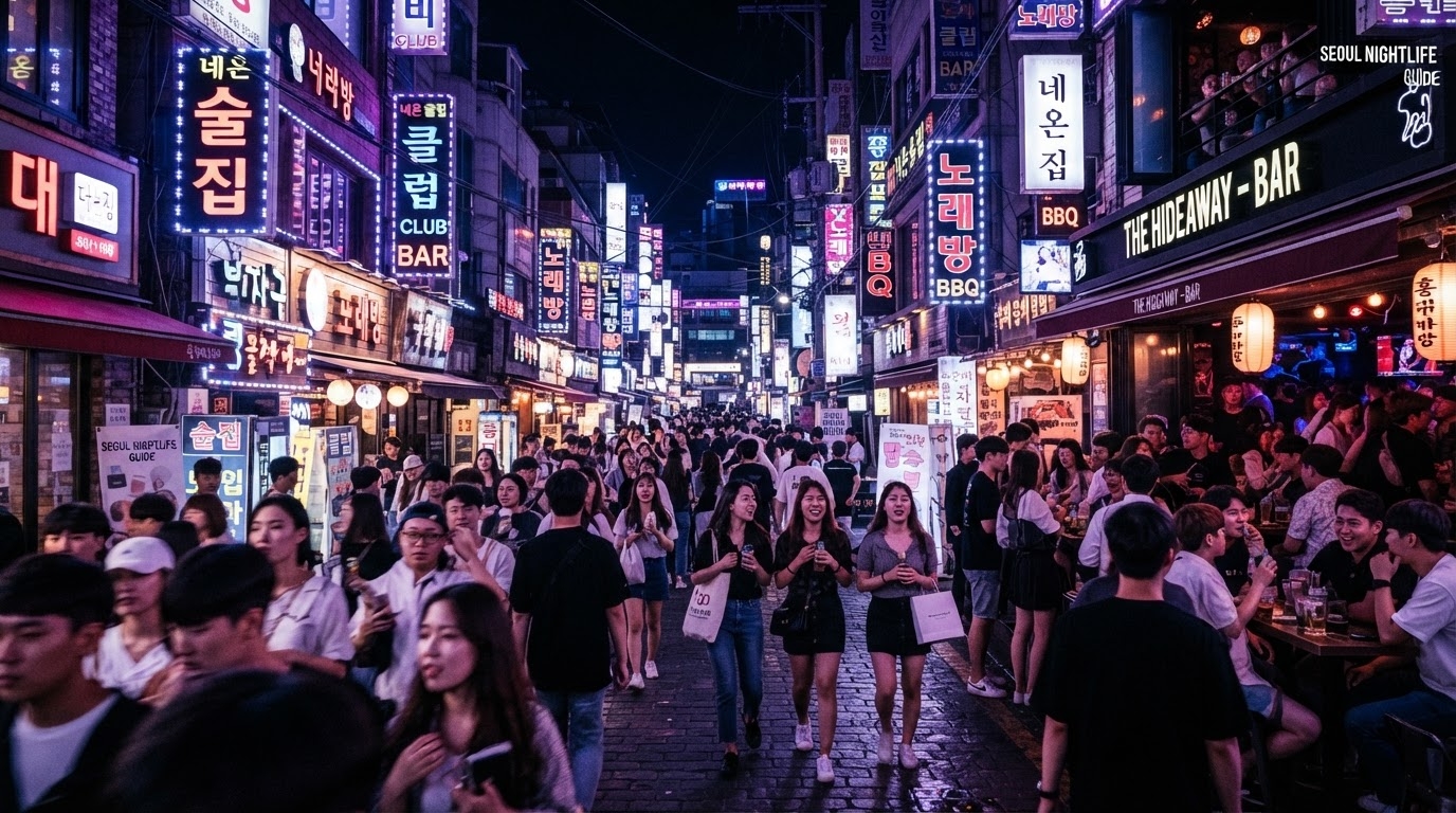 Seoul Nightlife Guide: Best Bars, Clubs & Night Markets