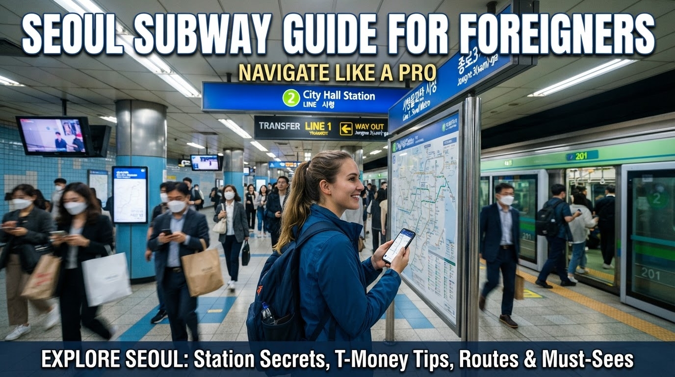 Seoul Subway Guide for Foreigners: Navigate Like a Pro